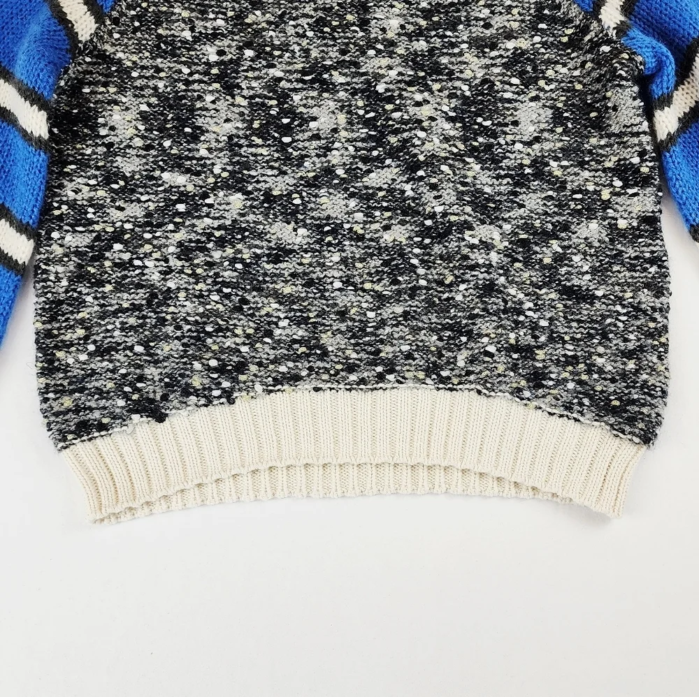 Treasure & Bond Blue Bliss Stripe Long Sleeve Sweater